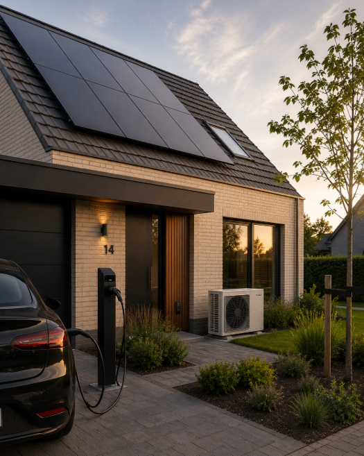 Zonnepanelen als onderdeel van een slim energiesysteem